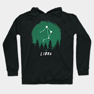 Retro Libra Zodiac Sign Astrology Proud Libra Hoodie